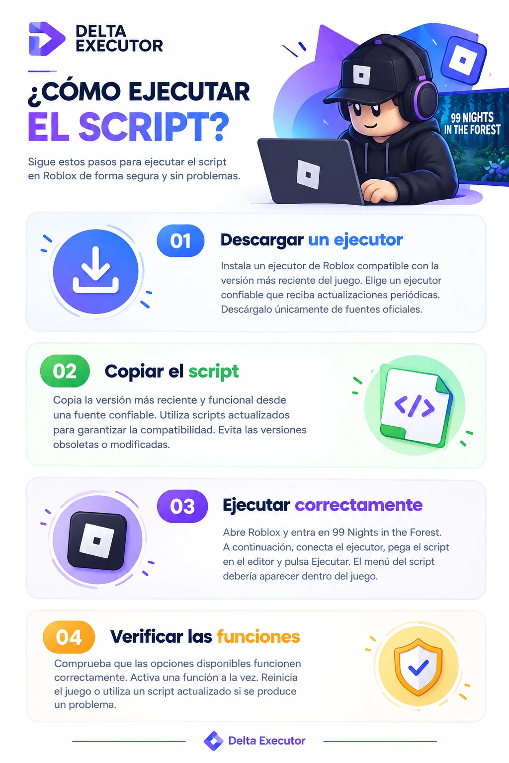 Guia visual para ejecutar scripts en